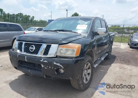 2009 Nissan Titan Se из США, поврежденный, VIN 1N6AA07C39N315678